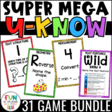 Math and ELA Games SUPER MEGA Bundle | U-Know Review Games