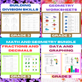 Math and Geometry Bundle:Grade 3