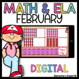 Math and Literacy Activities for February Valentine's Day