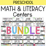 Math and Literacy Centers BUNDLE
