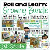 Math and Literacy Centers First Grade Bundle