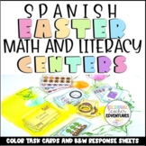 Math and Literacy Centers for Easter {Spanish}