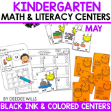 Kindergarten Math Centers & Literacy Centers - Ocean & Sum