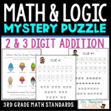 Math and Logic Mystery Puzzles - 2 & 3 Digit Addition