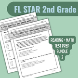 Math and Reading End of Year Review BUNDLE 2 for FL FAST S