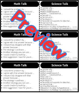 Preview of Math and Science Accountable Talk