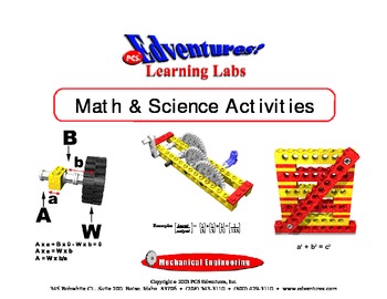 Preview of Math and Science Activity Book - Lesson 1 - Brick Units/Vertical Bracing