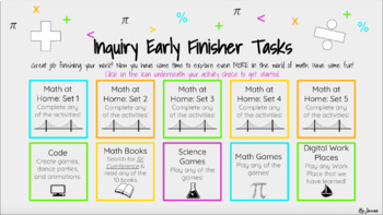 Preview of Math and Science Early Finisher Tasks, Grade 5