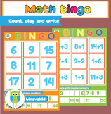 Math bingo | Maths | Numbers from 1 to 20