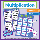 Math bingo | Maths | Multiplication from 2 to 9