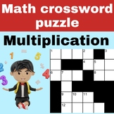 Math crossword puzzle |  Multiplication | Math Game | Math