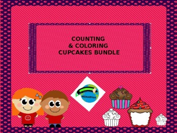 Preview of Math cupcakes bundle