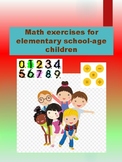 Math exercises for elementary school-age children