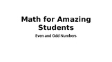 Math for Amazing Students - Even and Odd Numbers by LifeDi