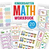 Math for Kindergarten: 20 Worksheets for Kids Grade K (PDF)