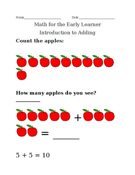 Preview of Math for the Early Learner