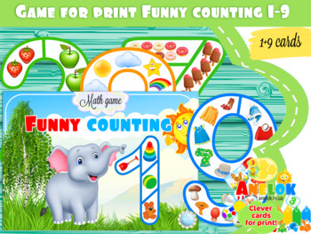 Preview of Math game "Funny counting"