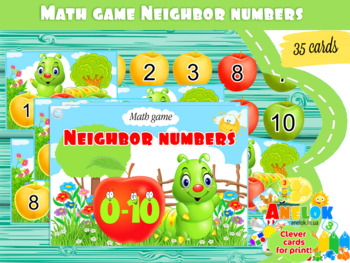 Preview of Math game "Neighbor numbers"