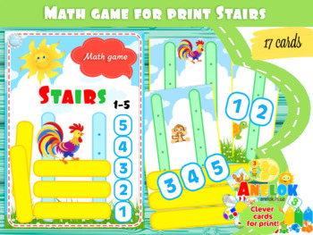 Preview of Math game "Stairs"