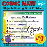 Word Problems: 4 Steps to Solving - Elementary Montessori 