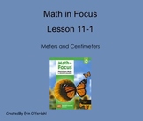 Math in Focus Third Grade Chapter 11