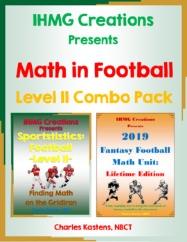 Preview of Math in Football-Level II Bundle Pack: Football Word Problems & Fantasy Football
