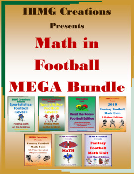 Preview of Math in Football MEGA Bundle: Word Problems, Fantasy Football, Super Bowl Math