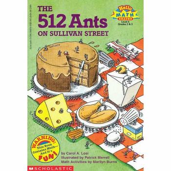 Preview of Math in Literature Lesson  (WITH STANDARDS) - The 512 Ants on Sullivan Street