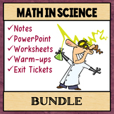 Math in Science BUNDLE