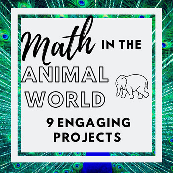Preview of Math in the Animal World: Engaging Animal-Themed Math Project NO PREP
