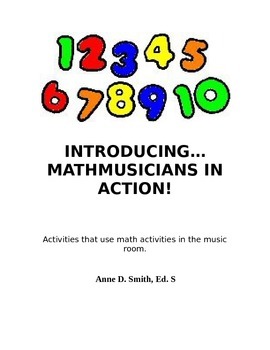 Preview of Math in the Music Room