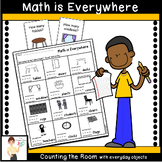 Math is Everywhere - Counting the Room Activity