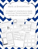 Math is Everywhere - Math Workshop Project