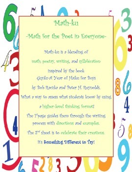 Preview of Math-ku- Math for the Poet in Everyone