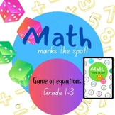 Math marks the spot - Grade 1-3 mathematical game.