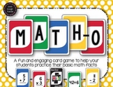 Math-o - addition, subtraction, multiplication, division c