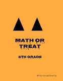 Math or Treat: A Halloween Math Review