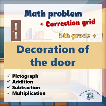 Preview of Math problem - Decoration of the door