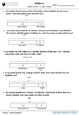 Math problems with Diagram (1.NBT.C.4 Addition within 100-