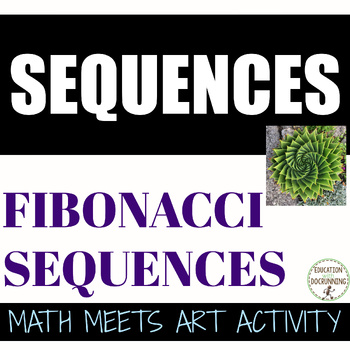 Preview of Fibonacci Sequence Activity plus ratio