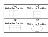 Math task Cards- third grade- 3g2 Common Core