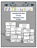 Math-tivation:   Activating Math Minds Through Daily Numbe