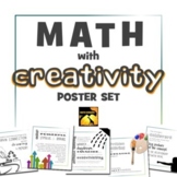 Math with CREATIVITY Classroom Poster Set