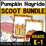 Pumpkin Halloween Math Number Centers Math Scoot Task Card