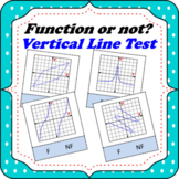 Math worksheet 017 - Function or not Vertical Line Test