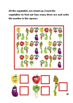 Math worksheets for PreK and Kindergarten kids by Tatiana Tarasova