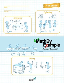 Preview of MathByExample, COMPLETE 4th Grade, Student Workbook