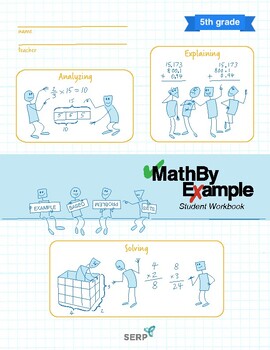 Preview of MathByExample, COMPLETE 5th Grade, Student Workbook