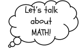 Mathematical Discourse Sentence Stems