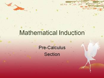 Preview of Mathematical Inductions